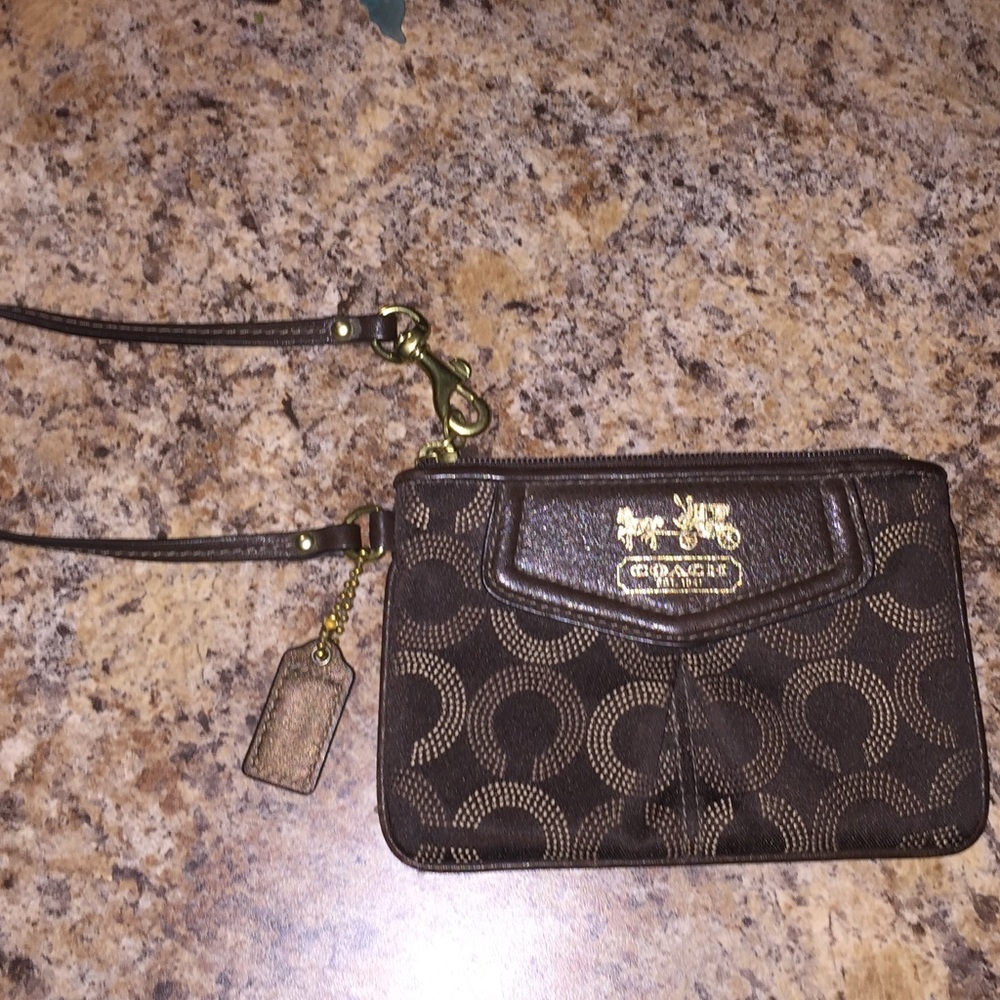 Coach wristlet